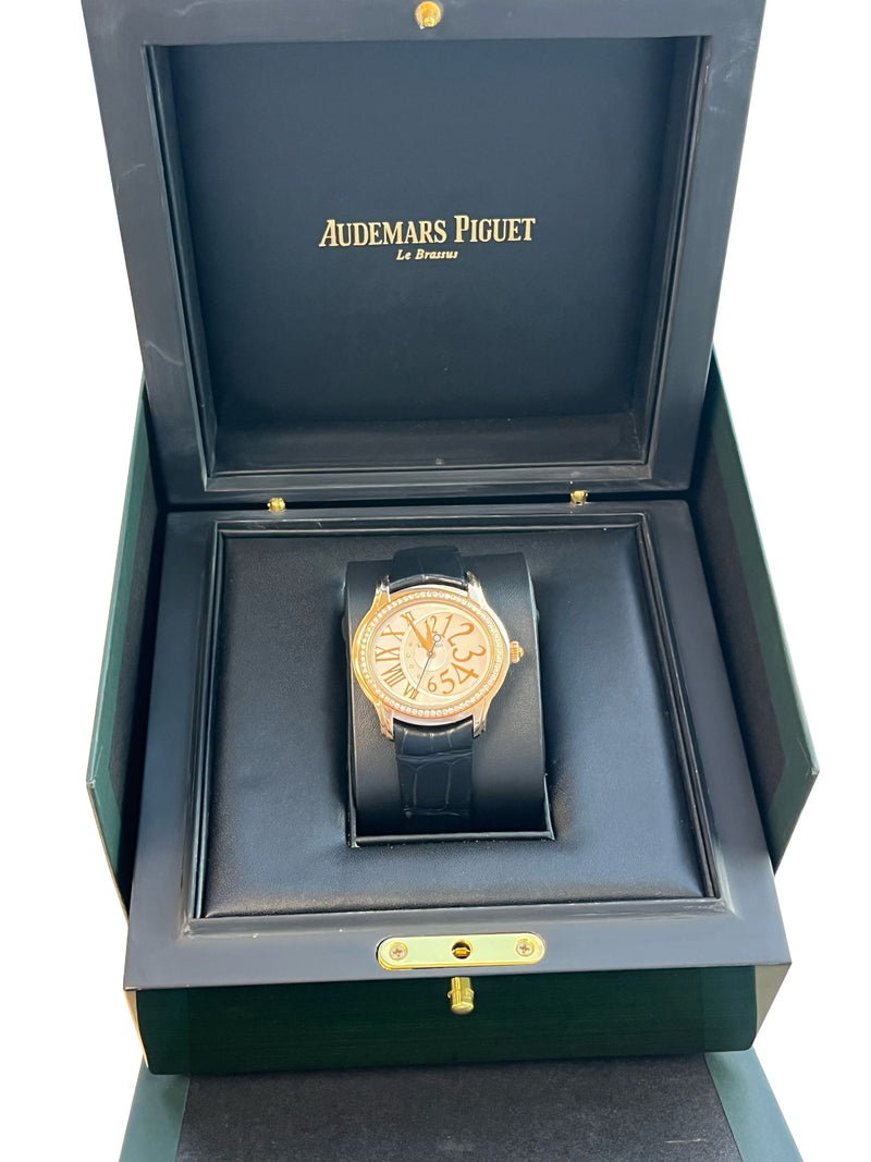 Audermars Piguet Ladies Millernary 18k Rose Gold 77301OR.ZZ.D015CR.01 Q5BZCR
