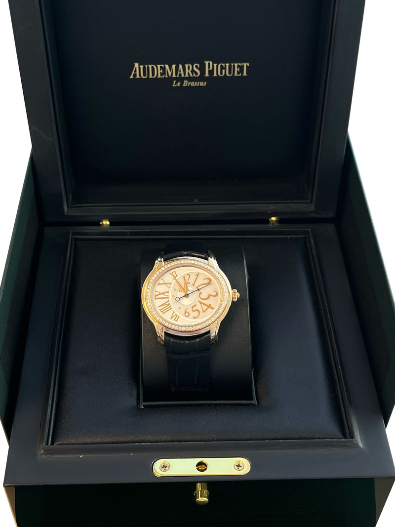 Audermars Piguet Ladies Millernary 18k Rose Gold 77301OR.ZZ.D015CR.01 Q5BZCR
