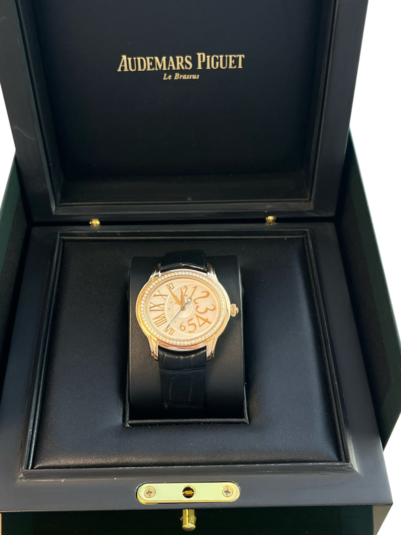 Audermars Piguet Ladies Millernary 18k Rose Gold 77301OR.ZZ.D015CR.01 Q5BZCR