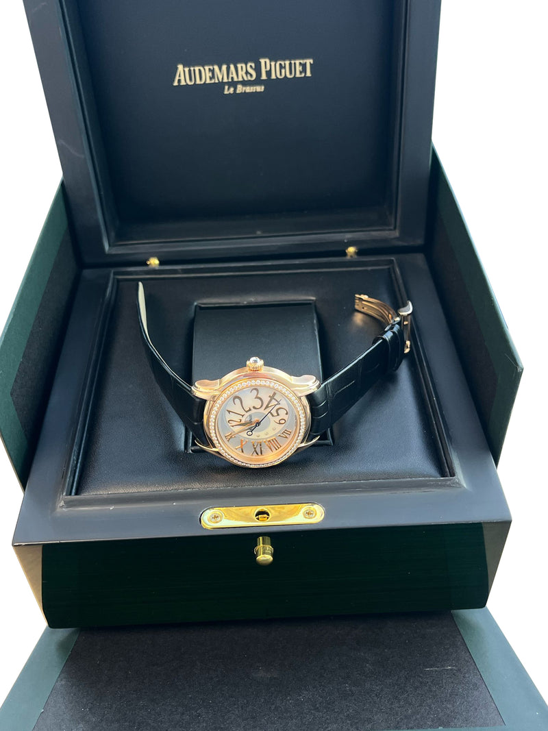 Audermars Piguet Ladies Millernary 18k Rose Gold 77301OR.ZZ.D015CR.01 Q5BZCR