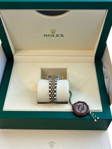 Rolex Oyster Perpetual 26mm Grey Dial Gold Steel Jubilee Bracelet Watch 67193