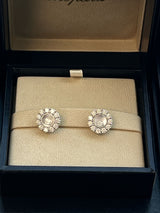 Chopard Happy Diamonds Icons Joaillerie 18K White Gold Dancing Diamond Earrings