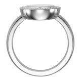 Chopard Happy Diamonds Icons 0.35ct Dancing Diamond Ring In 18K White Gold