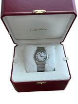 Cartier Santos Ronde 33mm Automatic White Dial Stainless Steel Watch 1920-1