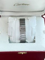 Cartier Santos Ronde 33mm Automatic White Dial Stainless Steel Watch 1920-1