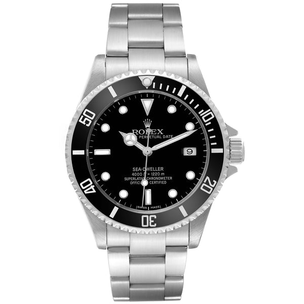 Rolex Sea-Dweller 4000 40mm Black Dial Stainless Steel Oyster Men's Watch 16600
