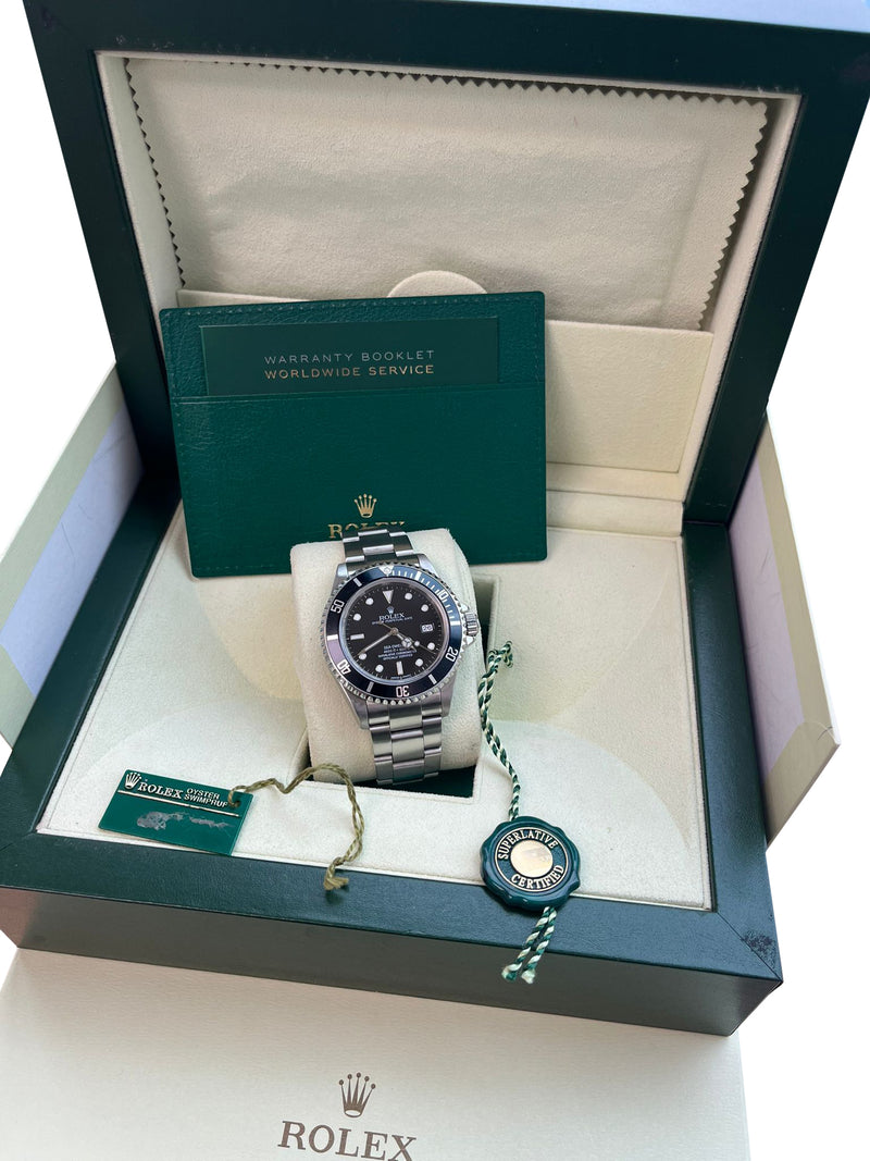 Rolex Sea-Dweller 4000 40mm Black Dial Stainless Steel Oyster Men's Watch 16600