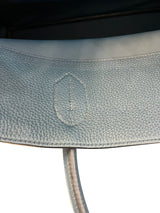 Hermes Birkin 50 Limited Edition Endless Road Bleu De Prusse Palladium Hardware