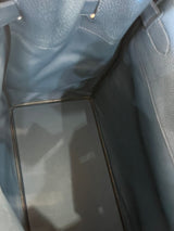 Hermes Birkin 50 Limited Edition Endless Road Bleu De Prusse Palladium Hardware