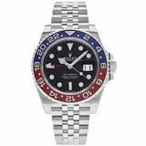 Rolex GMT-Master II 40mm Pepsi Stainless Steel Jubilee Bracelet Watch 126710BLRO