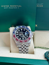 Rolex GMT-Master II 40mm Pepsi Stainless Steel Jubilee Bracelet Watch 126710BLRO