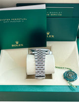 Rolex GMT-Master II 40mm Pepsi Stainless Steel Jubilee Bracelet Watch 126710BLRO