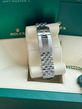 Rolex GMT-Master II 40mm Pepsi Stainless Steel Jubilee Bracelet Watch 126710BLRO