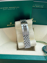 Rolex GMT-Master II 40mm Pepsi Stainless Steel Jubilee Bracelet Watch 126710BLRO