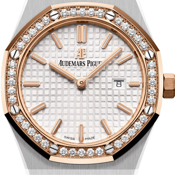 Audemars Piguet Royal Oak Lady Gold Steel Diamond Bezel 67651SR.ZZ.1261SR.01