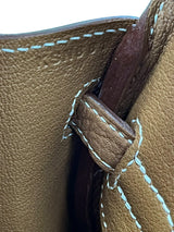 Hermes Birkin 25 Togo Calfskin Leather 37 Gold / Gold Hardware Handbag