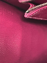 Hermes Kelly Sellier 25 Rose Pourpre Shiny Niloticus Crocodile Palladium