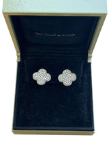 Van Cleef & Arpels Magic Alhambra 2.13 Carats Diamond Earrings 18K White Gold