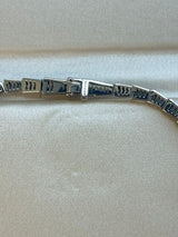 Bulgari Serpenti Viper Full Pave Diamonds Necklace 18k White Gold