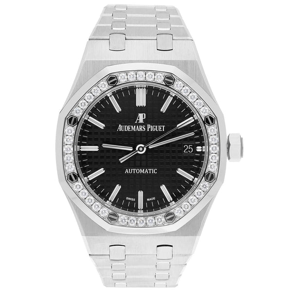 Audemars Piguet Royal Oak Lady 37 Automatic Diamond Bezel 15451ST.ZZ.1256ST.01