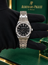 Audemars Piguet Royal Oak Lady 37 Automatic Diamond Bezel 15451ST.ZZ.1256ST.01