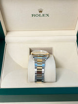 Rolex Datejust 36mm Champagne Dial Two-Tone Yellow Gold Oystersteel Watch 126203