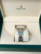 Rolex Datejust 36mm Champagne Dial Two-Tone Yellow Gold Oystersteel Watch 126203