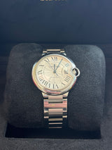 Cartier Ballon Bleu de Cartier 36mm Guilloche Dial Mechanical Watch WSBB0048