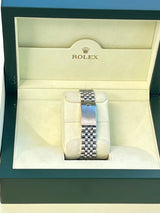 Rolex Datejust 36mm Gold Steel Natural 2.5ct Diamond Bezel Jubilee Watch 16014