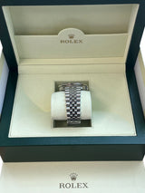 Rolex Datejust 36mm Gold Steel Natural 2.5ct Diamond Bezel Jubilee Watch 16014