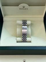 Rolex Datejust 36mm Gold Steel Natural 2.5ct Diamond Bezel Jubilee Watch 16014