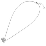 Bulgari Serpenti Viper Necklace 18K White Gold 0.63ct Full Pave Diamond Pendant