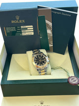 Rolex Cosmograph Daytona Diamond Black Dial Oystersteel Men's Watch 116523