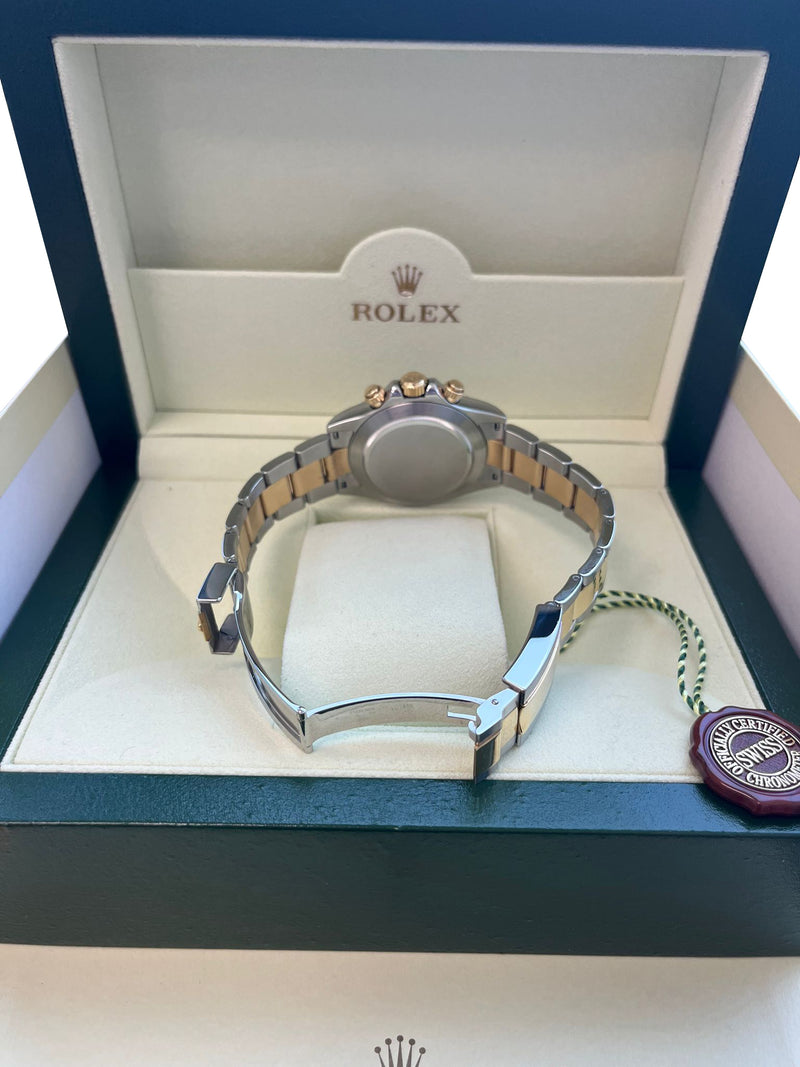 Rolex Cosmograph Daytona Diamond Black Dial Oystersteel Men's Watch 116523