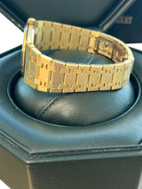 Audemars Piguet Royal Oak 34mm White Dial 18K Yellow Gold Quartz Watch 56303BA