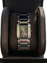 Patek Philippe Twenty~4 Gray Sunburst Dial Steel Diamond Ladies Watch 4910/1200A