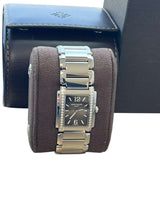 Patek Philippe Twenty~4 Gray Sunburst Dial Steel Diamond Ladies Watch 4910/1200A