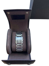 Patek Philippe Twenty~4 Gray Sunburst Dial Steel Diamond Ladies Watch 4910/1200A