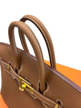 Hermes Birkin 25 Gold Togo Leather Gold Hardware 2025 Handbag