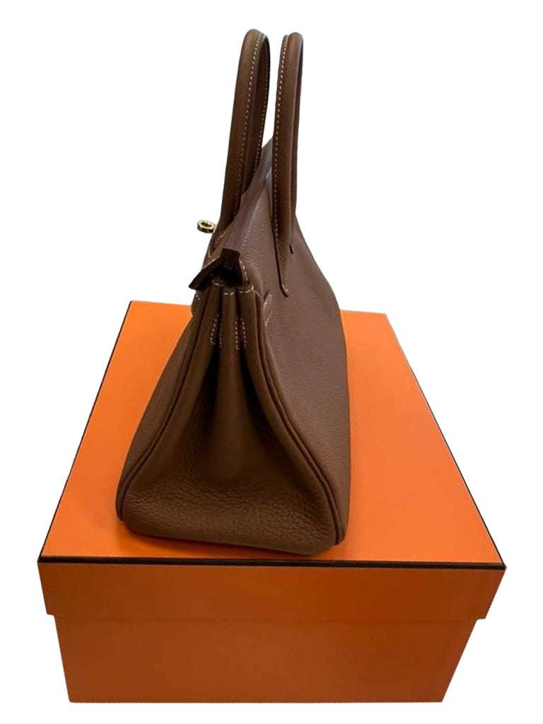 Hermes Birkin 25 Gold Togo Leather Gold Hardware 2025 Handbag