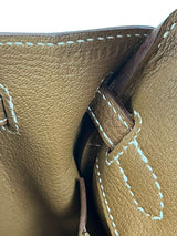 Hermes Birkin 25 Gold Togo Leather Gold Hardware 2025 Handbag