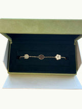 Van Cleef & Arpels Lucky Spring Bracelet MOP Carnelian Onyx 5 Motifs Rose Gold
