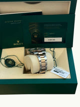 Rolex Datejust 41mm Two-Tone Rose Gold Oystersteel Chocolate Dial Watch 126331