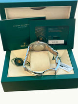 Rolex Datejust 41mm Two-Tone Rose Gold Oystersteel Chocolate Dial Watch 126331