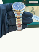Rolex Datejust 41mm Two-Tone Rose Gold Oystersteel Chocolate Dial Watch 126331