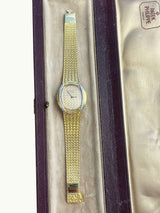 Patek Philippe Vintage 18K Yellow Gold Diamond Manual Winding Watch Watch 4288