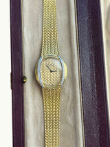 Patek Philippe Vintage 18K Yellow Gold Diamond Manual Winding Watch Watch 4288