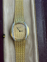 Patek Philippe Vintage 18K Yellow Gold Diamond Manual Winding Watch Watch 4288