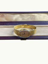 Patek Philippe Vintage 18K Yellow Gold Diamond Manual Winding Watch Watch 4288