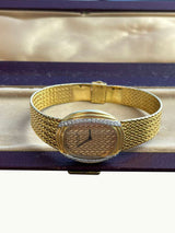 Patek Philippe Vintage 18K Yellow Gold Diamond Manual Winding Watch Watch 4288